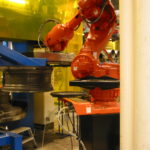 ABB robot håndterer fælge